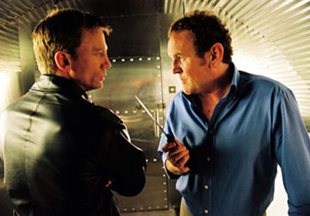 Colm Meaney Holds Knife
